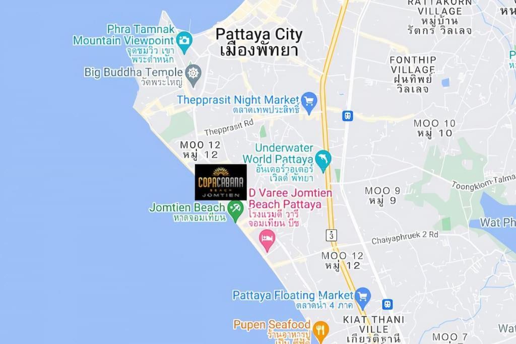 Sea View 5 Star Facilities Luxury Stay At Pattaya Джомтьен Экстерьер фото